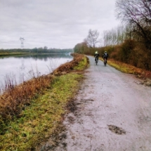 Le long du canal de la Deûle vers le Terril d'evin IMG_20181224_111026